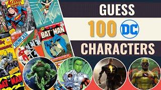 Ultimate DC Comics Quiz  Guess 100 DC characters from the comics HARD