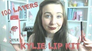 100 Layers Of Kylie Lip Kit  Zoey Glitter