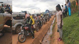 ACCIDENTALLY CAPTURED ACCIDENT IN A LOCAL COMMUNITY IN  AFRICA  UGANDA  Namungona