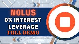 How to long $ATOM & other Cosmos assets on NOLUS Plus Earn on 10% APY on $USDC deposits