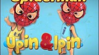 Upin & Ipin berubah menjadi spiderman