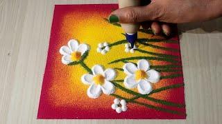 Poster Rangoli Designs 2024  Scenery Rangoli Designs Simple  Poster Rangoli Designs New