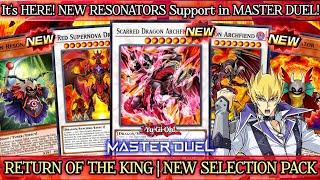 FINALLY NEW RESONATORS SUPPORT is Here RETURN of The KING Jack Atlas MASTER DUEL