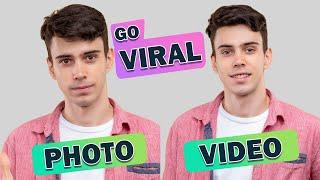 How Create VIRAL ai Talking photos #wondershare #wondersharevirbo