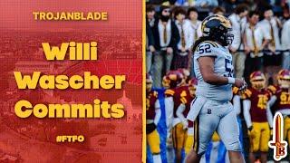 This Kid is a MENACE Willi Wascher Commits To USC Football