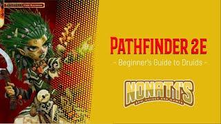 PATHFINDER 2ND EDITION BEGINNERS GUIDE DRUIDS