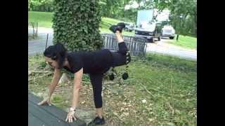 Strollercize® Butt and Thigh Workout with The RollerSizeR®