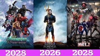 EVERY UPCOMING MARVEL STUDIOS CONFIRM & UNCONFIRMED TV SHOWS AND MOVIES 2025-2029