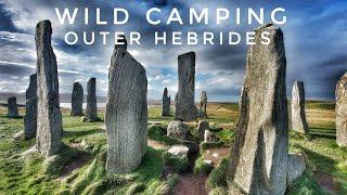 Wild Camping Outer Hebrides during STORM Babet part 1