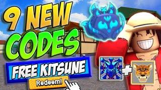 All *NEWEST* CODES For Blox Fruits December 2023 Working Blox Fruits Kitsune Update Codes Roblox