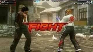 Tekken 6 Hwoarang vs Miguel in HD Quality