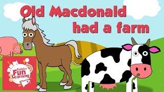 Old Macdonald Had A Farm  Toddler Fun Learning  Nursery rhyme