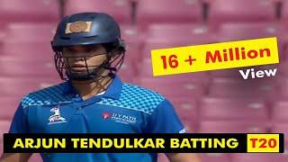 Arjun Tendulkar  Batting    T20 LEAGUE 2019
