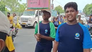 Rally for Awareness of save  Trees by Gee Kay school Ranipet