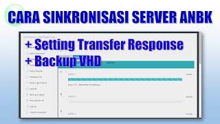 Cara Sinkronisasi Server ANBK + Setting Transfer Response