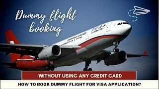 How to book a dummy flight for VISA application  Italy Study Visa  Deep Focus with Memoona Shah