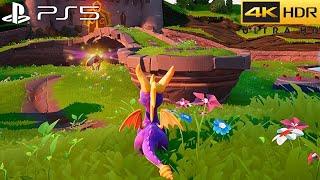 Spyro Reignited Trilogy PS5 4K HDR Gameplay - 100% Full Game