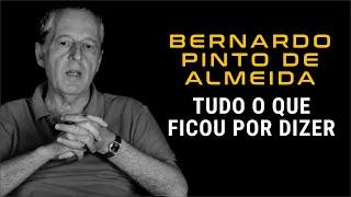 Tudo O Que Ficou Por Dizer  Poema de Bernardo Pinto de Almeida com narração de Mundo Dos Poemas