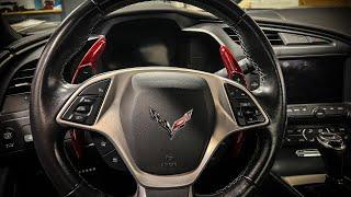 HOW TO INSTALL PADDLE SHIFTER EXTENSIONS CORVETTE C7
