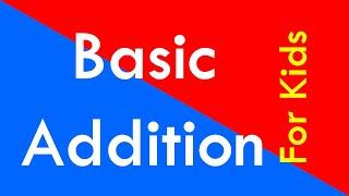 Basic Addition for Kids  Learn Addition  Math Class 1