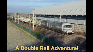 A Double Rail Adventure   Trains On The WCML 2023   DIRFT 19th January