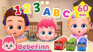 Learn Colors Emotions Numbers Alphabets and More with Bebefinn Family ㅣKids Song Compilation