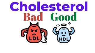 Good cholesterol and bad cholesterol  HDL and LDL in Hindi