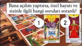 SİZE VE KENDİNE DAİR NELER SORARDI?  🃏 #desteseç #tarot