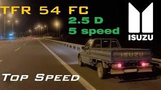 ISUZU TFR 54 FC 1994 2.5D 90 hp Acceleration & Top Speed