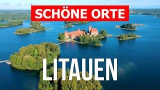 Litauen Reise  Sehenswürdigkeiten Tourismus Landschaften Ostsee  4k Video  Litauen schöne Orte