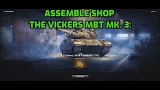 WOT Assemble the Vickers MBT Mk. 3 A Sniper and Gunslinger Combo