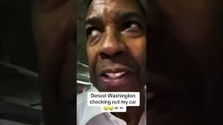 Denzell Washington uses LATRUTH’S car as a prop