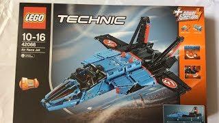 LEGO 42066 Air Race Jet Unboxing Speedbuild & Review