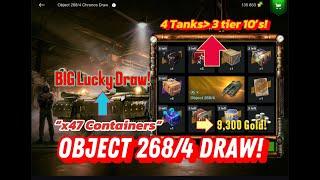 wot Blitz Crate Opening 2684 Draw x47 Container Opening LUCKY in 4K wotb WoT Blitz