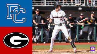 Georgia Baseball Highlights vs Presbyterian  2024 College Baseball Highlights  22724