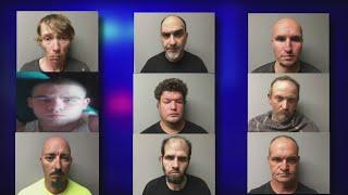 Ten charged with sex crimes against children in Bristol VA