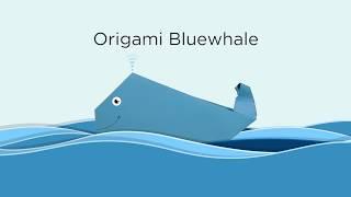 Origami Whale