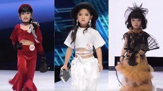 Thats confidence see how these adorable child models walk the catwalk ｜ Kids Fashion Show