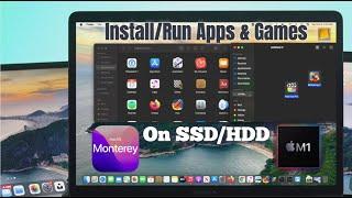 Move Apps and Games to External SSDHDD on M1 Macbook Pro Run & Install