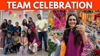 Our Diwali Celebration Vlog with Team  Omgvlogs