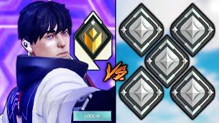 Radiant Iso VS 5 Silver Players - Who Wins?