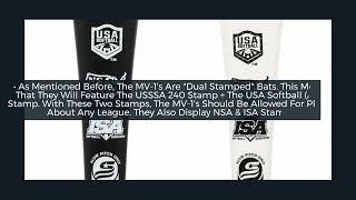 Review Miken MV-1 Dual Stamp 240 Series Slow Pitch Bats