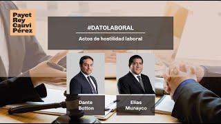 #DatoLaboralEp31 Actos de hostilidad laboral