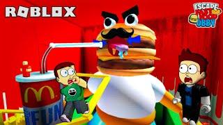Roblox Escape Fast Food Obby  Shiva and Kanzo Gameplay