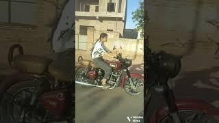 sister riding bullet #ytshort