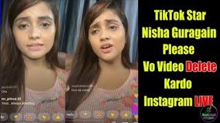 Nisha Gurgain TikTok Star Viral Video Nisha Guragain Live Reaction  Leaked  Viral Video  Full video