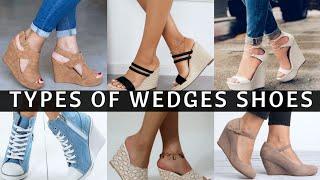 Types of Wedge Shoes with Names