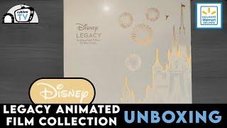 Disney Legacy Animated Film Collection Blu-ray + Digital Code Walmart Exclusive - Unboxing