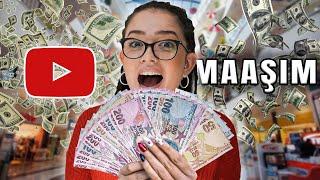 İLK YOUTUBE MAAŞIMI HARCADIM 