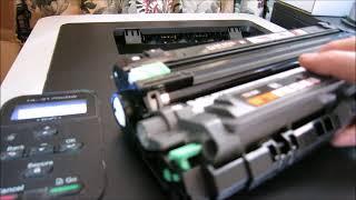 reset Brother laser printer cartridge  HL-3170CDW  & tip on how to refill